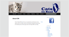 Desktop Screenshot of catsinneed.com